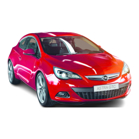 Opel ASTRA GTC Handbuch