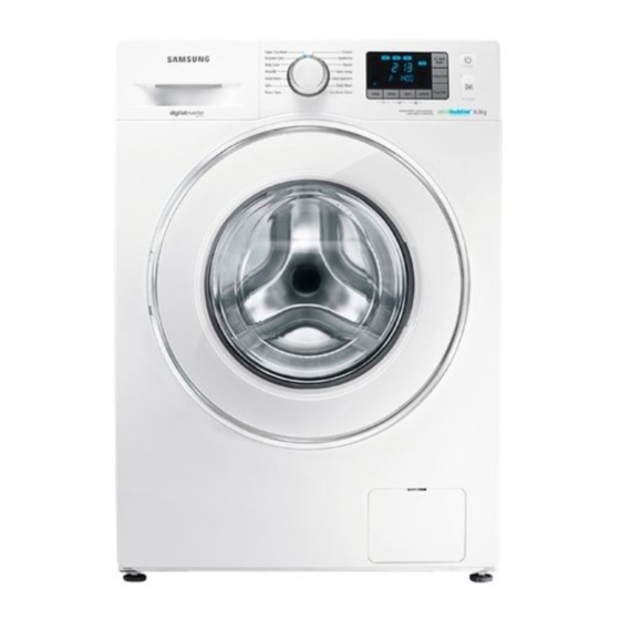 Samsung WF80F5 Serie Benutzerhandbuch