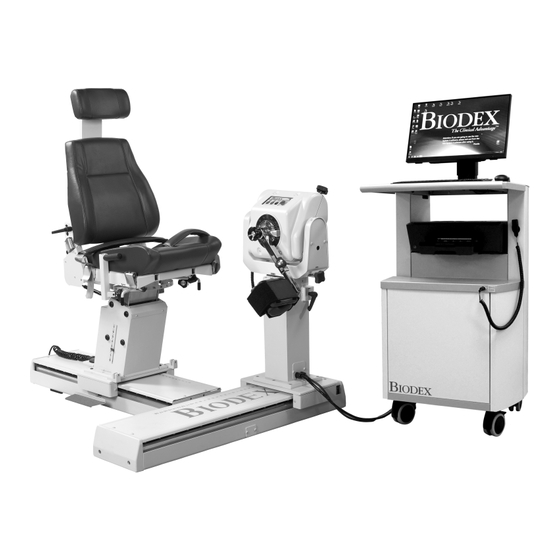 Biodex Medical Systems SYSTEM 4 850-000 Gebrauchsanweisung