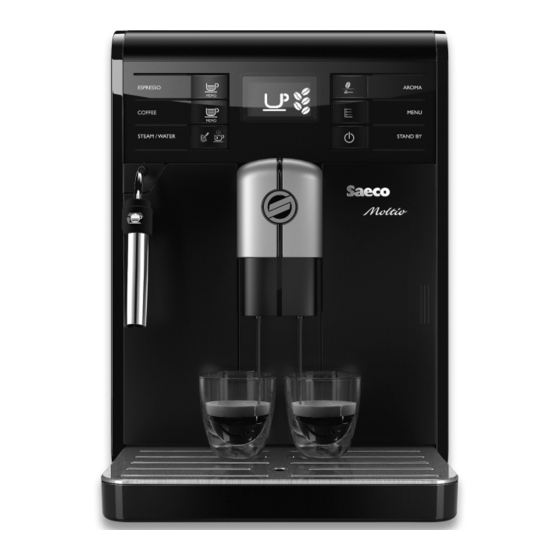 Philips Saeco Moltio HD8766 Schnellanleitung