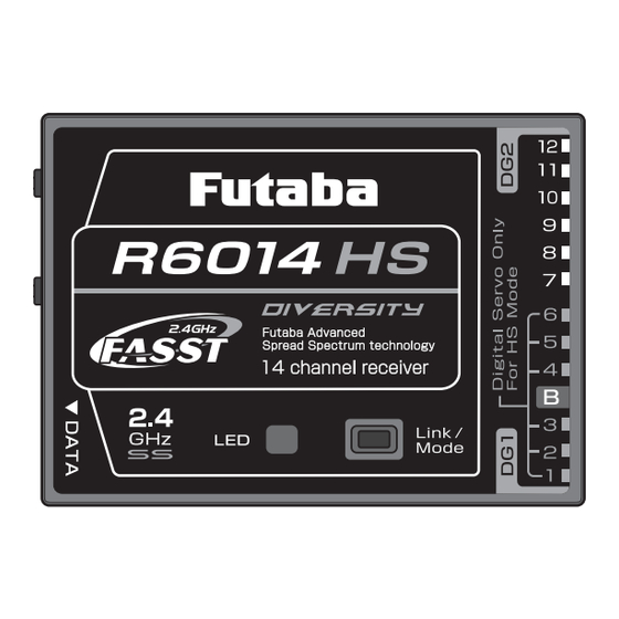 ROBBE-Futaba R6014 HS Bedienungsanleitung