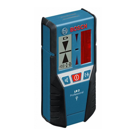 Bosch LR 2 Professional Bedienungsanleitung