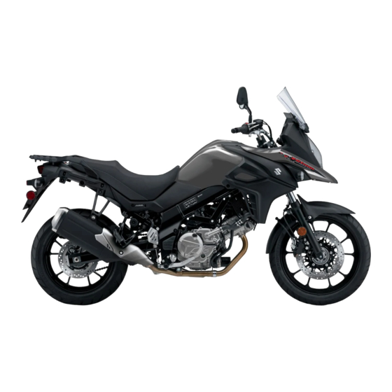 Suzuki V-Strom 650 ABS Bedienungsanleitung