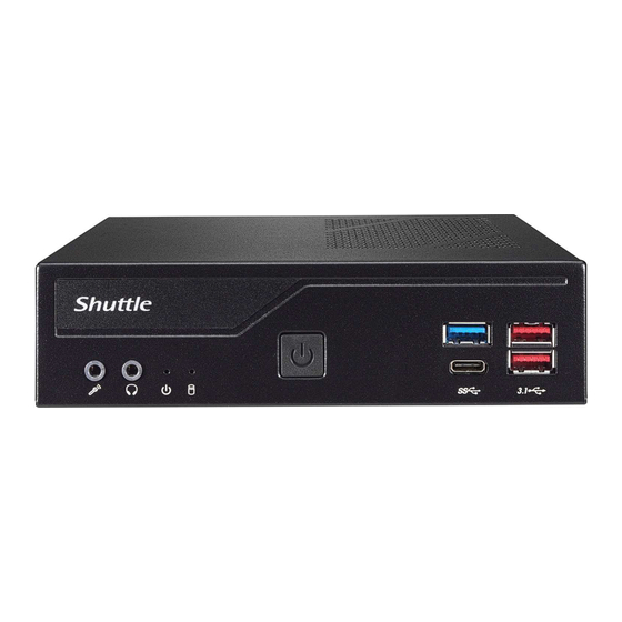 Shuttle BAREBONE XPC slim DH470 Serie Bedienungsanleitung