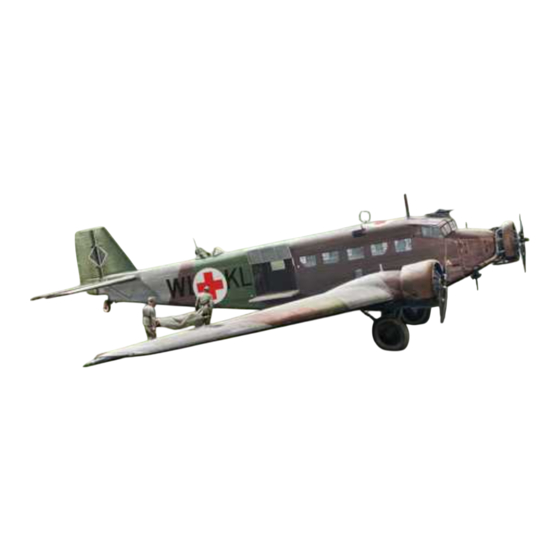 Italeri Ju-52/3M Bedienungsanleitung