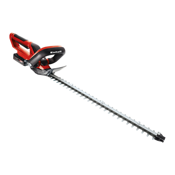 EINHELL GC-CH 1855/1 Li Originalbetriebsanleitung