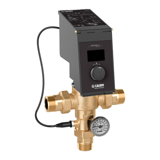 Caleffi 6000 EST LEGIOMIX 2.0 Serie Anleitung Für Installationund Inbetriebnahme
