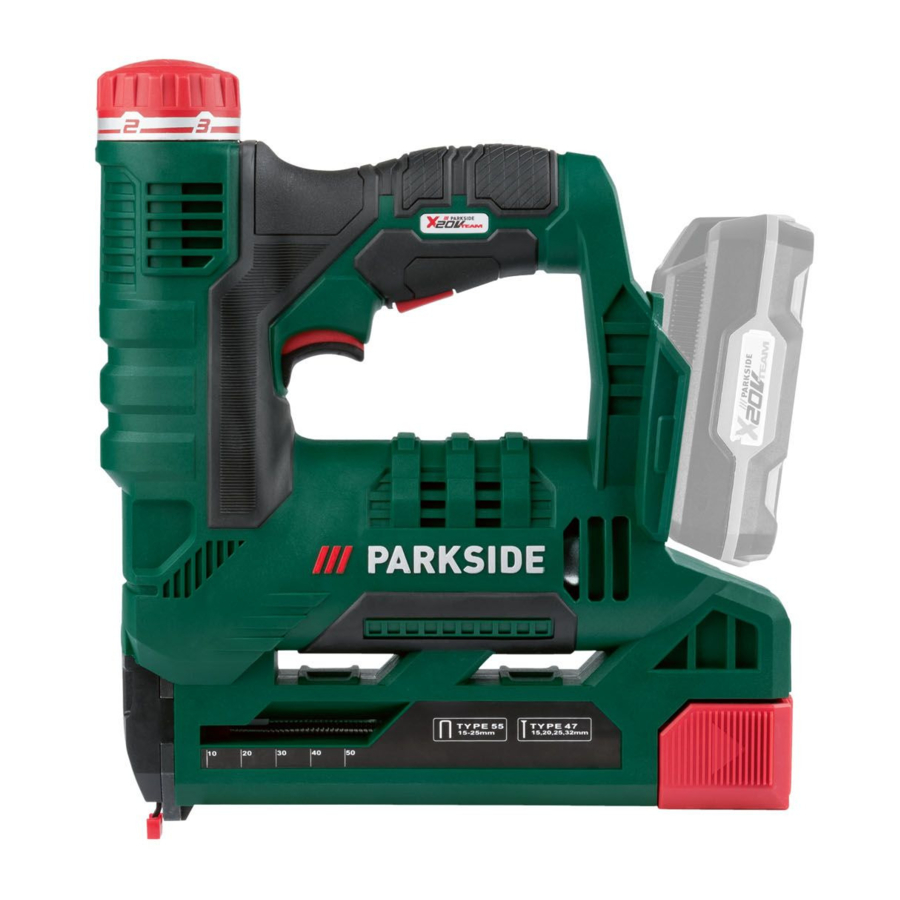 Parkside PAT 20-Li A1 Bedienungs- Und Sicherheitshinweise Originalbetriebsanleitung