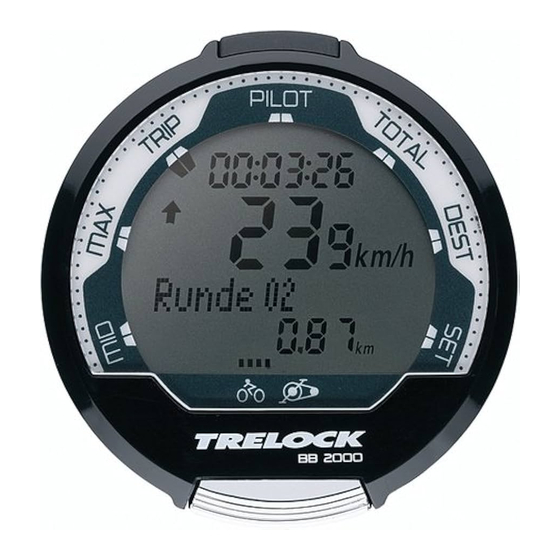 Trelock BB 2000 Gebrauchsanleitung