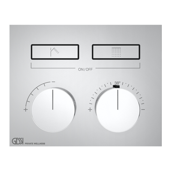 Gessi HI-FI 63002 Montageanleitung