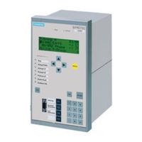 Siemens SIPROTEC 7ST63 Handbuch