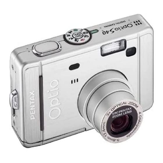 Pentax Optio S40 Bedienungsanleitung