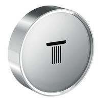 HANSGROHE RainButton 25015-Serie Gebrauchsanleitung, Montageanleitung