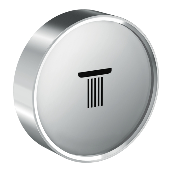 HANSGROHE RainButton 25010 Serie Gebrauchsanleitung, Montageanleitung