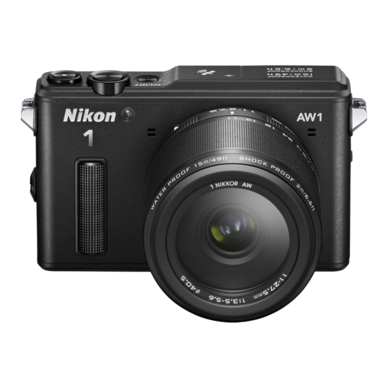 Nikon 1 AW1 Referenzhandbuch