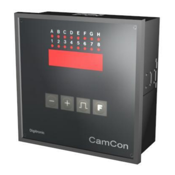 Digitronic CamCon DC33 Handbuch