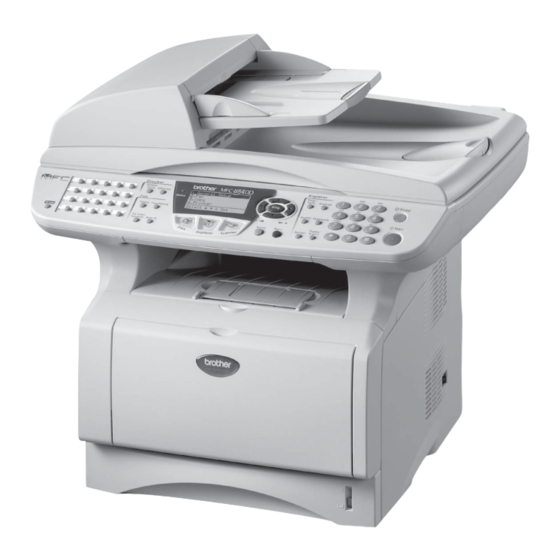 Brother MFC-8840D Benutzerhandbuch