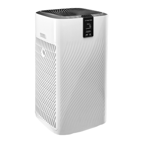 Trotec AIRGOCLEAN 250 E Bedienungsanleitung