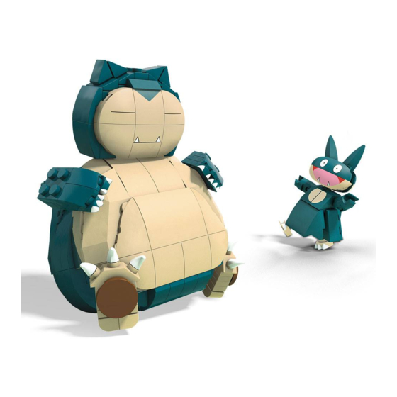 Mega Construx Pokemon Snorlax FPM11 Bedienungsanleitung