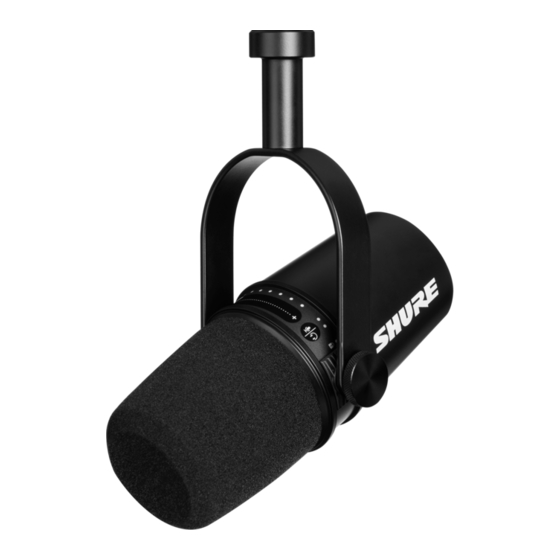 Shure MV7 Bedienungsanleitung