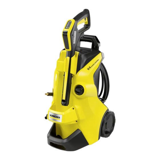 Kärcher K 4 Power Control Bedienungsanleitung