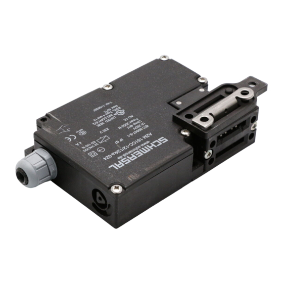 schmersal AZM 161CC-12/12RKA-024 Hinweise Zur Bedienung