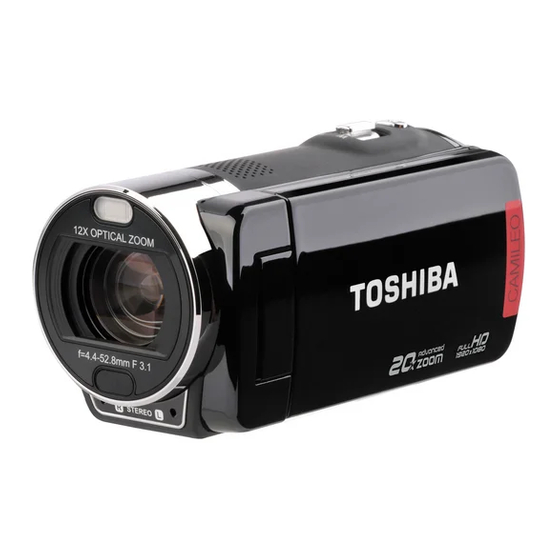 Toshiba Camileo X200 Benutzerhandbuch