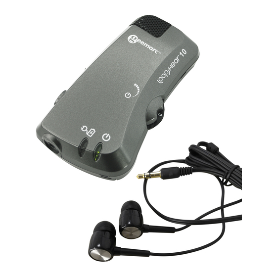 Geemarc LoopHEAR10 Bedienungsanleitung