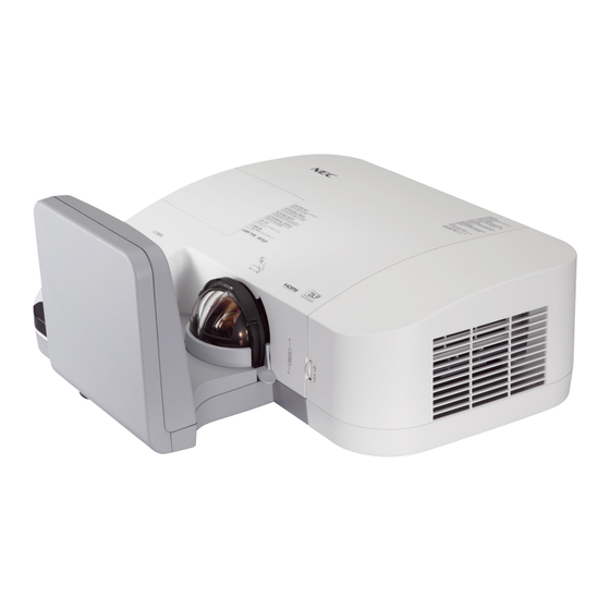NEC U300X Bedienungshandbuch