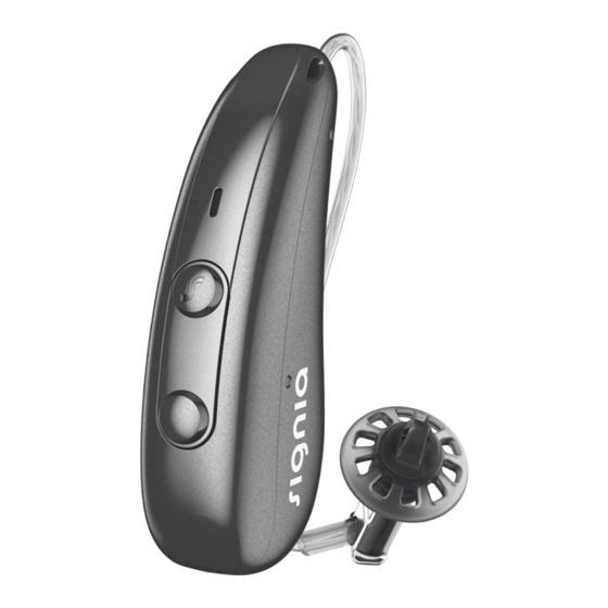signia Pure C&G IX Gebrauchsanweisung