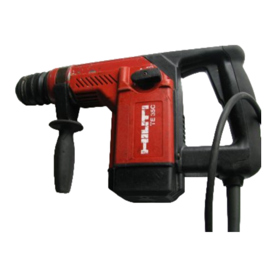 Hilti TE 35 Bedienungsanleitung