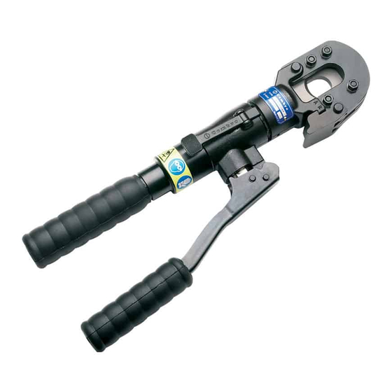 Cembre HT-TC026Y Bedienungsanleitung