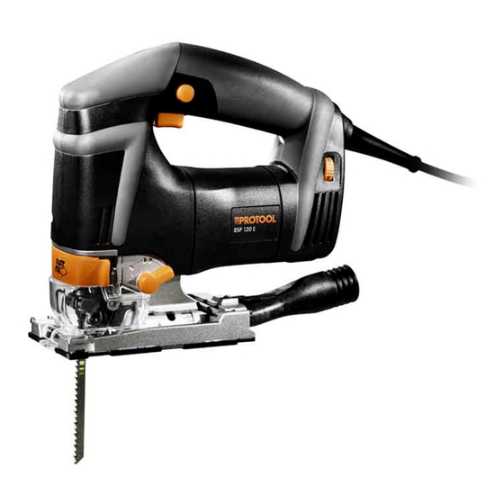 Protool BSP 120 E Originalbetriebsanleitung