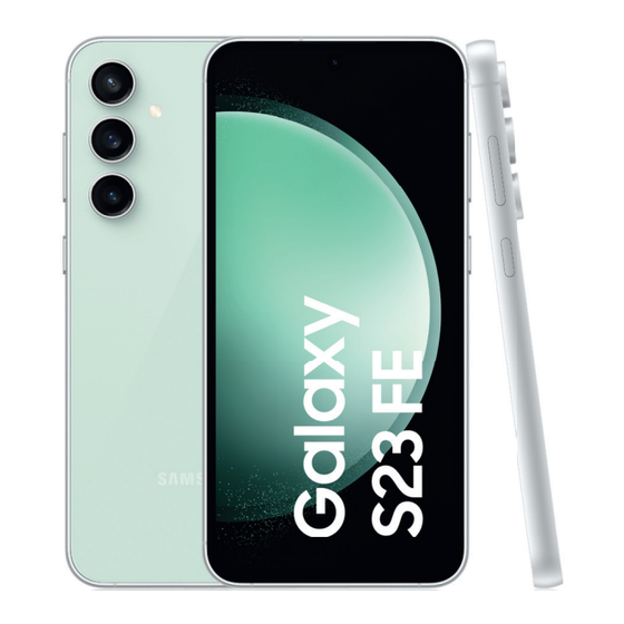 Samsung Galaxy S23 FE Schnellstartanleitung
