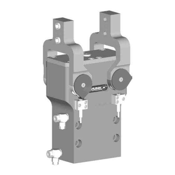 SCHUNK DWG 100 Montage- Und Betriebsanleitung