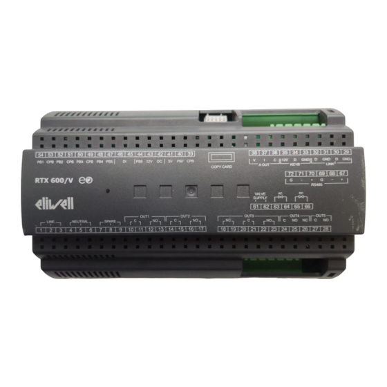 Eliwell RTX 600 Bedienungsanleitung