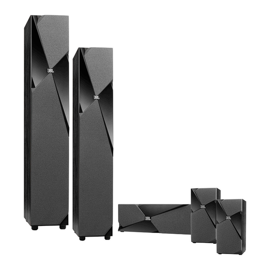 JBL STUDIO 1 serie Bedienungsanleitung