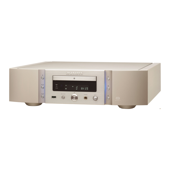 Marantz SA-14S1 Bedienungsanleitung