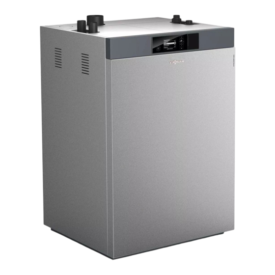 Viessmann Vitoligno 300-C Montageanleitung Für Die Fachkraft