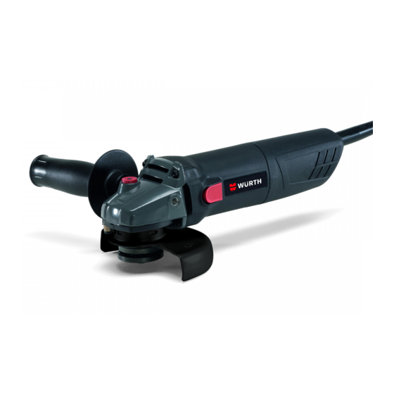 Würth EWS 8-115 LIGHT Betriebsanleitung