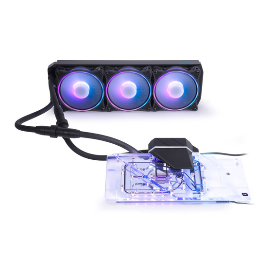 Alphacool Eisblock Aurora Acryl GPX-A Radeon RX 6800 Strix Kurzanleitung