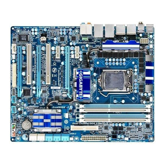 Gigabyte GA-P55-UD5 Benutzerhandbuch