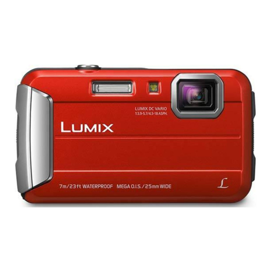 Panasonic LUMIX DMC-FT25 Bedienungsanleitung