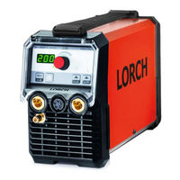 LORCH MicorTIG 200 DC ControlPro Bedienungshandbuch