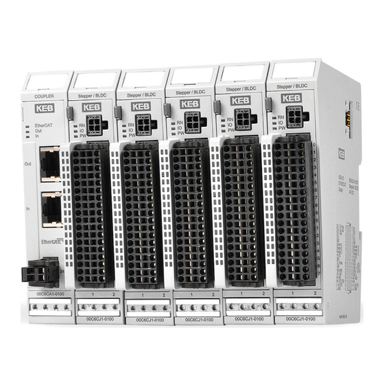 KEB C6 REMOTE I/O Gebrauchsanleitung