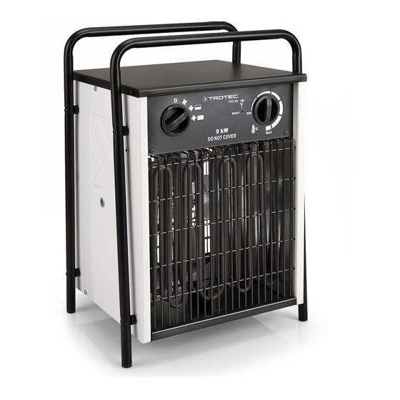 Trotec TDS 50 Bedienungsanleitung