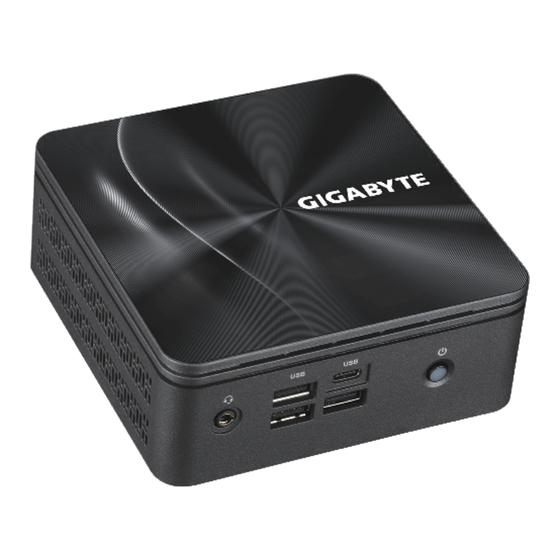 Gigabyte GB-BRR5H-4500 Kurzanleitung