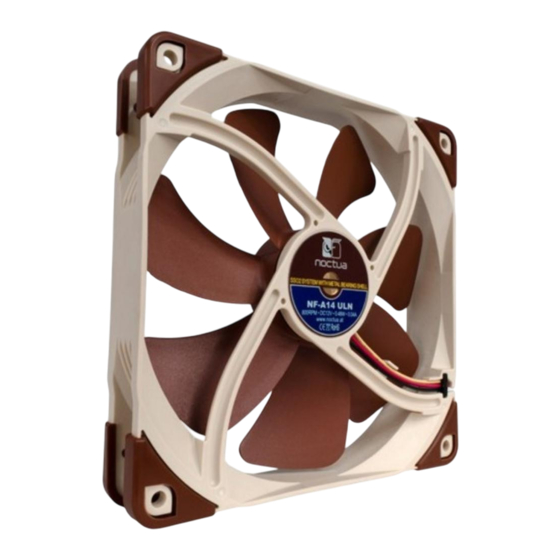 Noctua NF-A14 ULN Montageanleitung