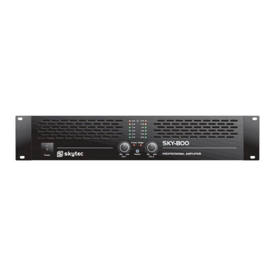 Skytec SKY-800MKIII Gebrauchsanleitung