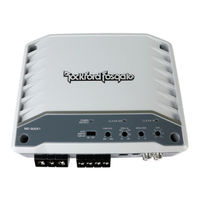 Rockford Fosgate M2-500X1 Installation